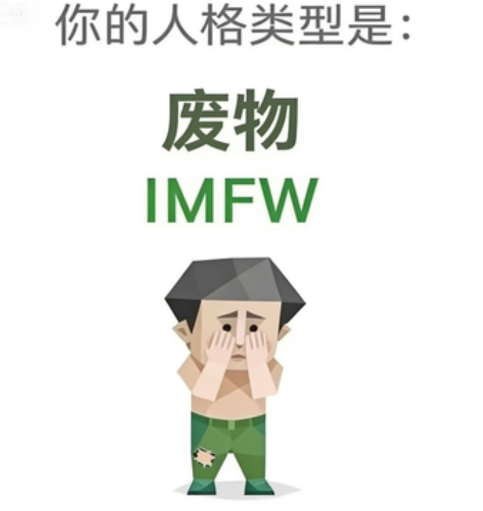 废物 人格图